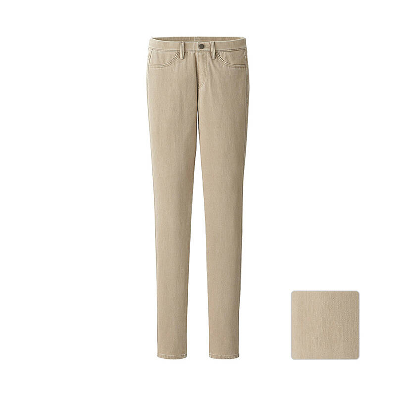 女装 紧身长裤 138597 优衣库uniqlo 卡其色 155/62a(s)