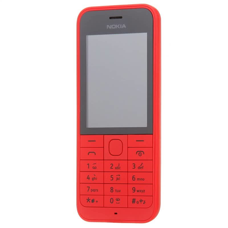 诺基亚(nokia) 220 (rm-1125) 红色 移动联通2g手机 双卡双待