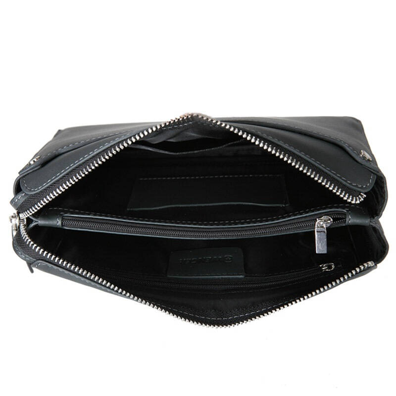 瑞士军刀威戈(wenger)牛皮手腕包 男士商务休闲头层 灰蓝色 sap