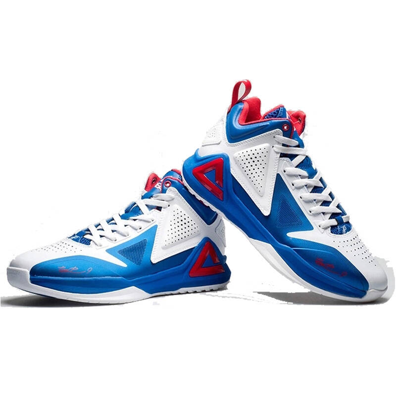 匹克篮球鞋男正品折扣帕克一代tp9签名战靴夏季透气运动鞋e34323a