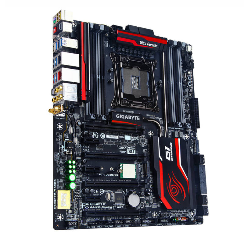 技嘉(gigabyte)x99-gaming g1 wifi主板 intel x99