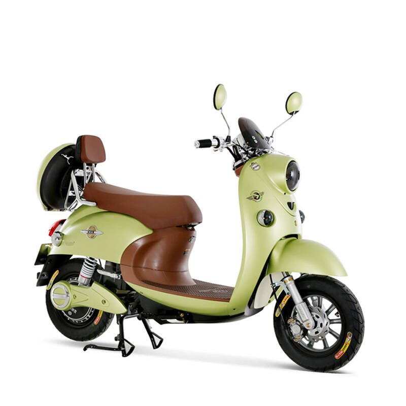 绿源电动车皇马小龟王圆尾箱电摩复古水印碟刹真空胎动力强劲 mh2