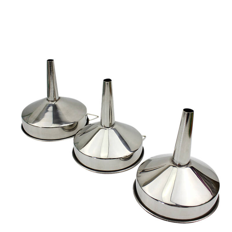 无磁不锈钢漏油漏自酿酒漏 工业漏斗大中小油漏斗倒酒燃油大水漏 小号