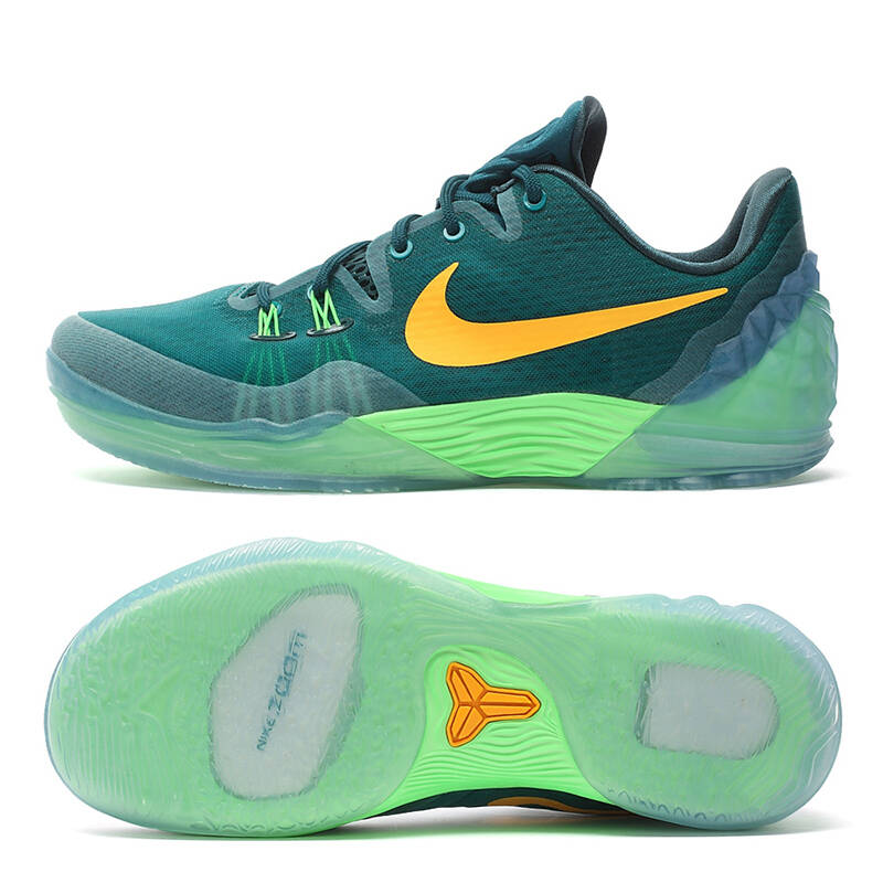 幸运叶子耐克nike15男kobe内气垫 毒液5实战篮球鞋815757 df 815757