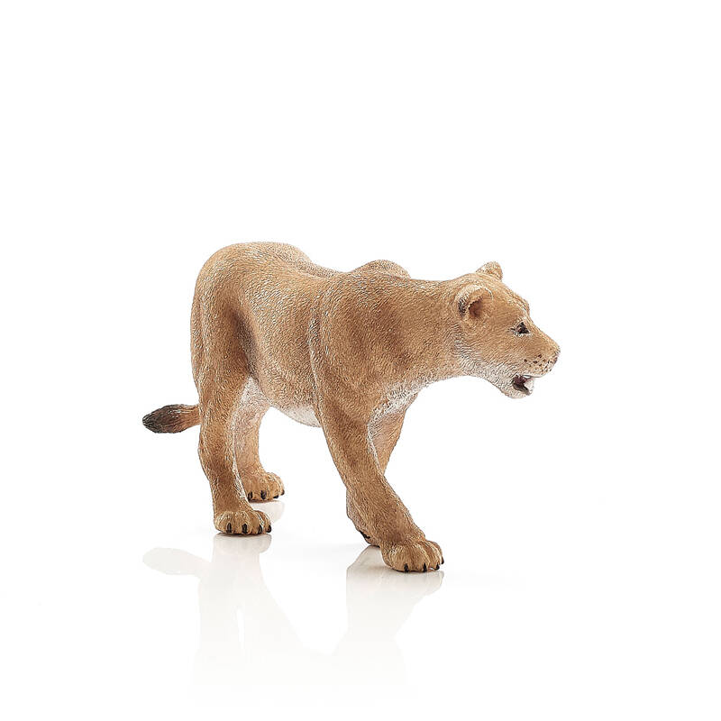 德国思乐schleich仿真动物模型玩具野生动物系列s14712母狮子孩子礼物
