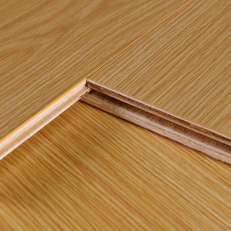 北美枫情 多层实木复合地板地暖地板 多层复合木地板实木璀璨白橡