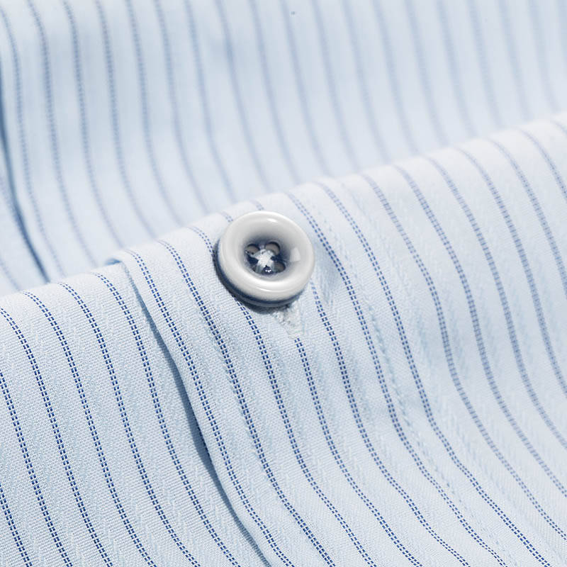 报喜鸟b&z正品男装衬衫 男装正装商务休闲纯棉衬衫 衬衣 淡湖绿zbc