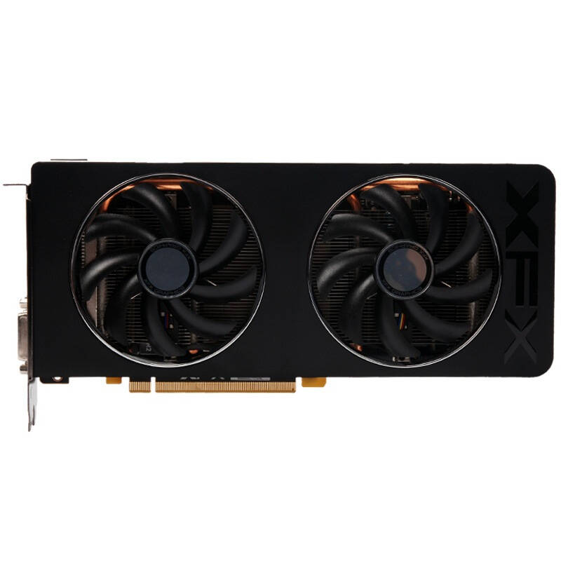 讯景(xfx)r9 270x 4g黑狼1050/5600mhz 4g 256bit gddr5 显卡 自营