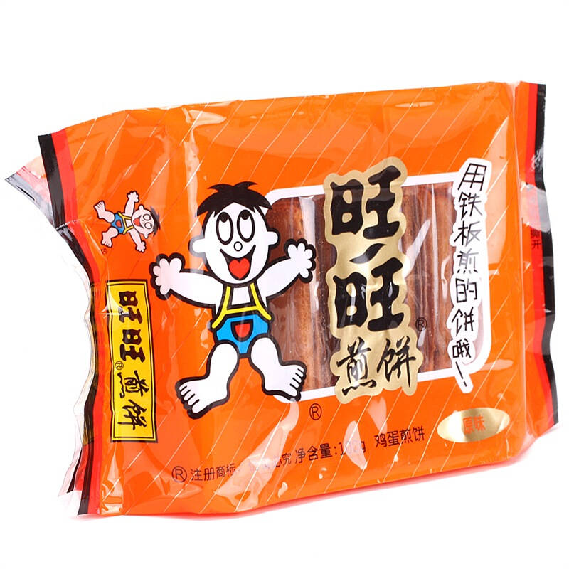 【京东超市】旺旺煎饼原味100g