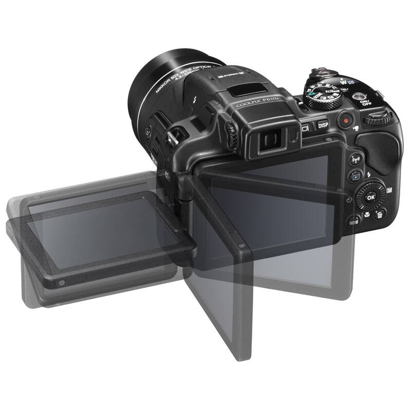 尼康(nikon)coolpix p610s 数码相机 (1605万有效像素 3英寸旋转屏 60