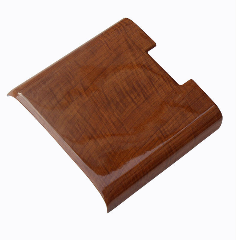 知车行 0914款丰田汉兰达桃木汽车内饰改装专车专用扶手箱后空调贴件