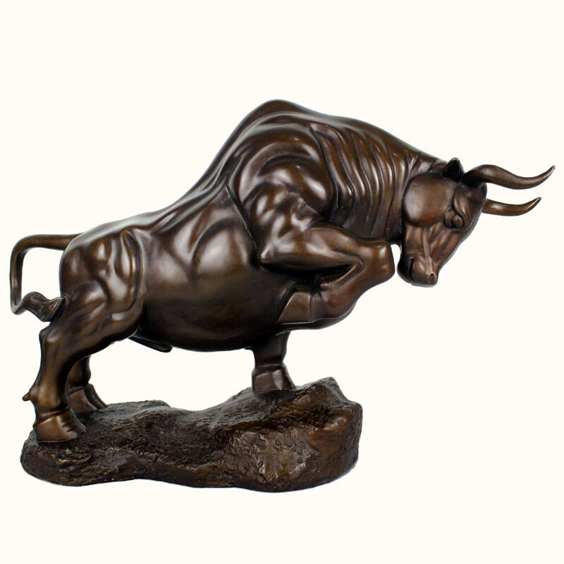 大仕缘 开光纯铜 开拓牛生肖牛摆件 商务生日礼品家居风水摆设 大号