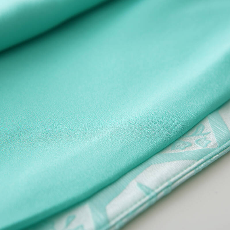 tune 2016秋季新款 时尚提花料波浪裙摆a字裙半身裙 t51602 浅青绿色