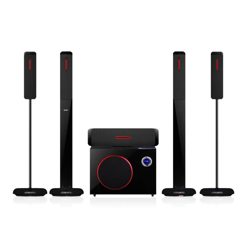 先科(sast)sd-008h家庭影院音响组合 5.1ktv音响套装低音炮新品