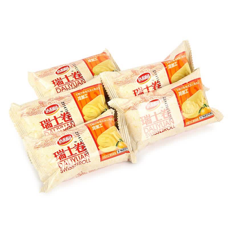 【京东超市】达利园瑞士卷橙汁味200g