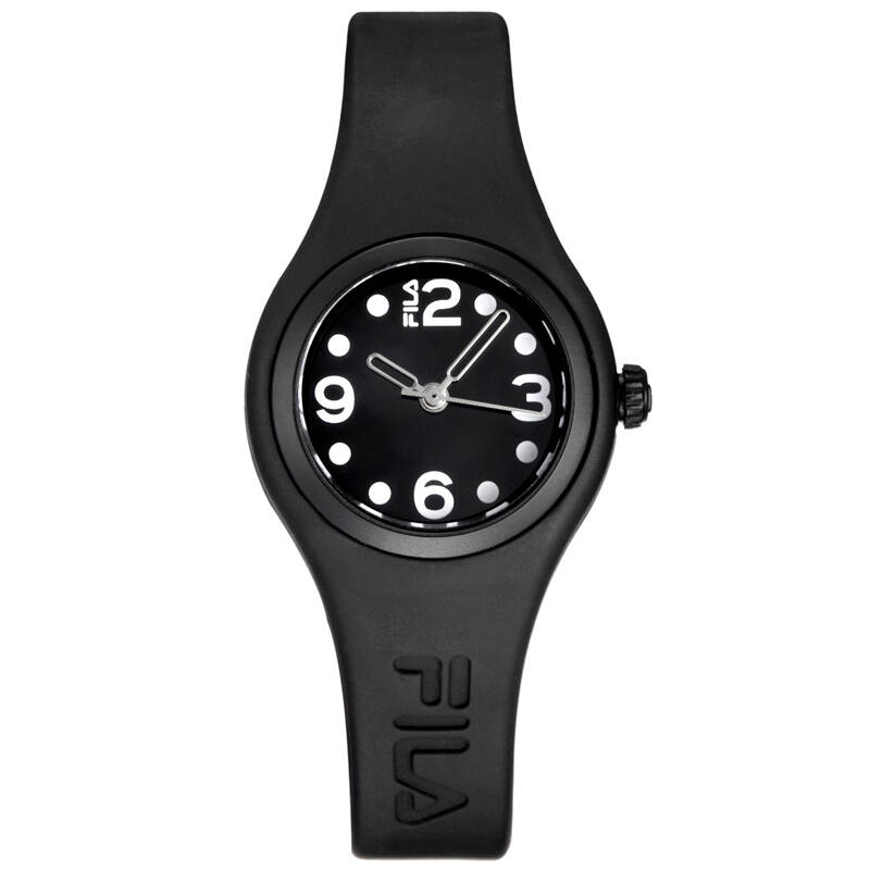 斐乐(fila)手表 时尚运动pu带石英儿童中性表 fl38-017 fl38-017-001