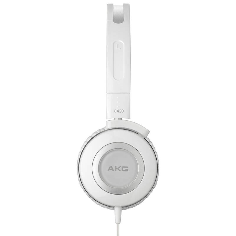 akg k430mkii 头戴式耳机 折叠便携式耳机 手机耳机 白色