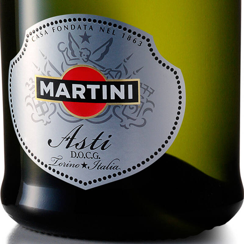 马天尼martini 阿斯蒂 甜起泡气泡酒香槟 六瓶 750ml