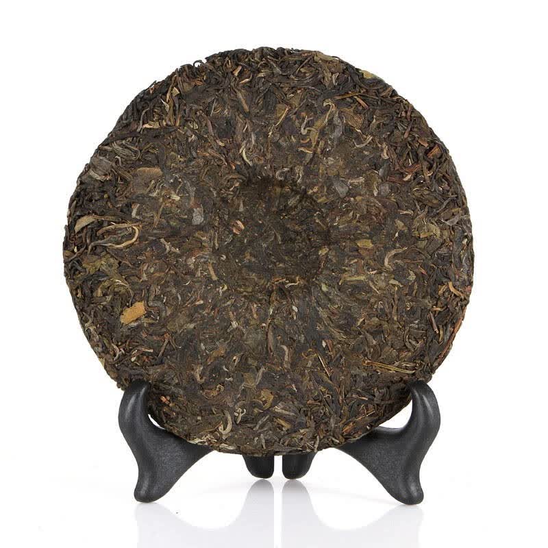 中茶牌云南普洱生茶07年七子饼青饼357g