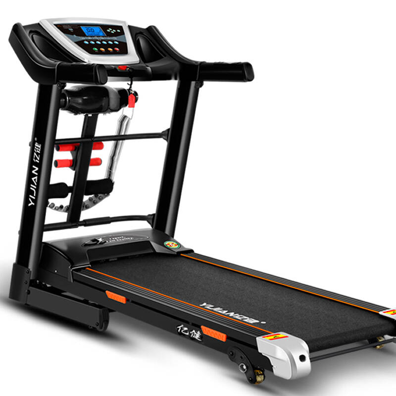 亿健跑步机8001d家用多功能静音可折叠健身器材 豪华多功能 六级减震