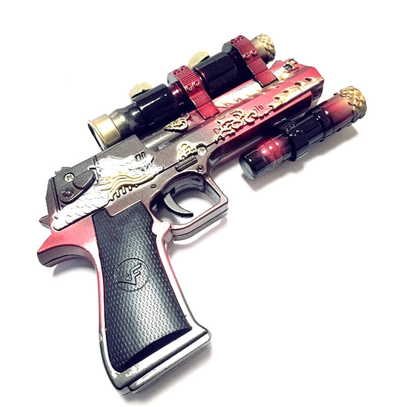 香顺阁仿真枪沙漠之鹰手枪左轮红外线模型金属军事 普通沙鹰