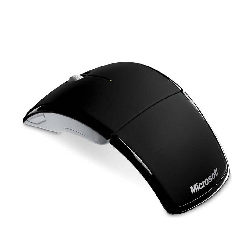 微软(microsoft)无线激光鼠标arc 黑色 折叠鼠标