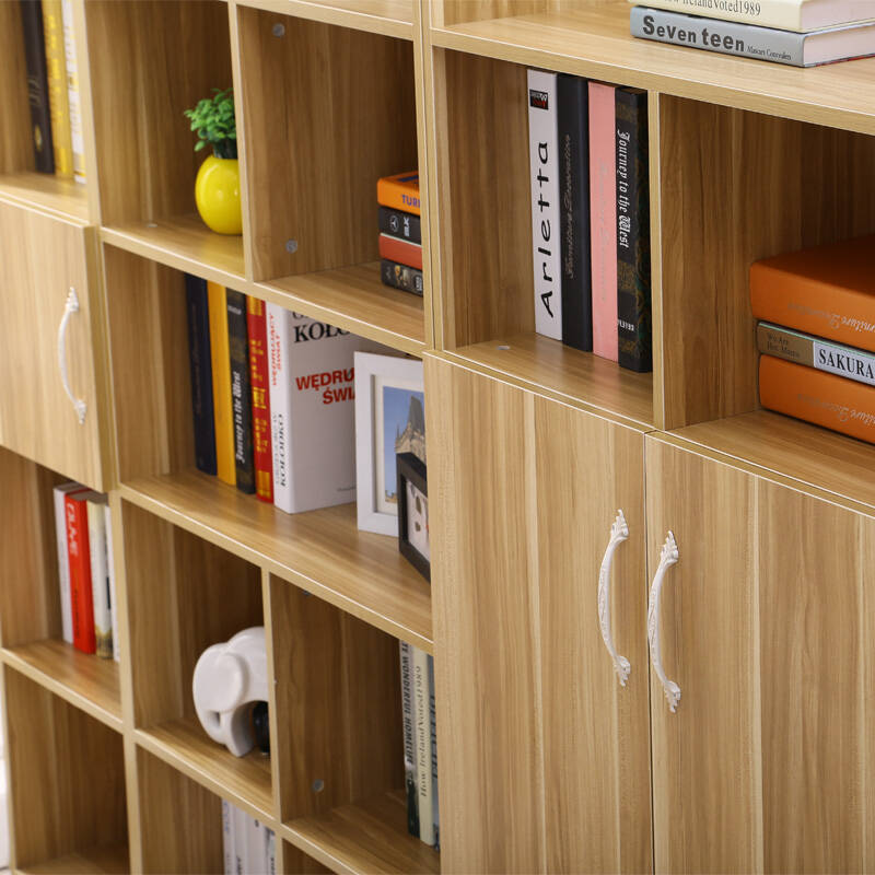 京昕 书柜书架 儿童书柜 办公书柜 宜家书柜 板式书柜 书柜 书架 浅