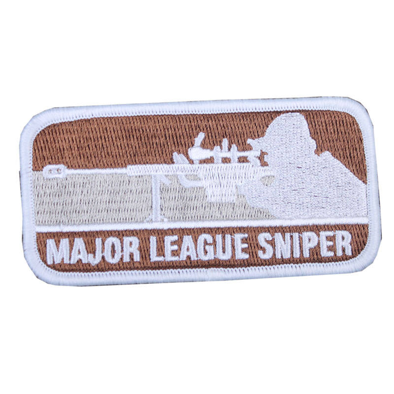 无贼(wzjp) 个性士气臂章/魔术贴章-射击联盟10573 沙色