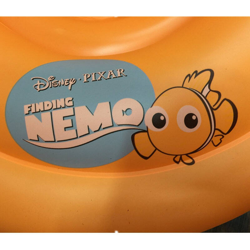 bestway迪士尼nemo婴儿座圈儿童坐圈游泳圈救生圈(安全的3气室结构