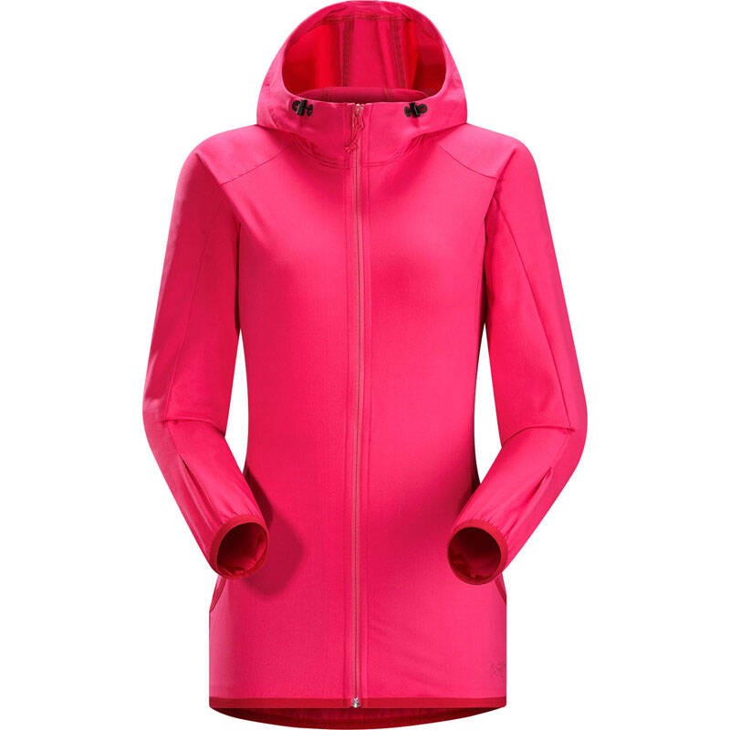 arcteryx/始祖鸟 女款休闲防晒外套 14466【2015春夏新款】 玫红