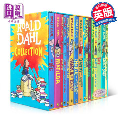 Roald Dahl 罗尔徳达尔16册套装 英文原版 故事合集 罗尔德达尔  【送音频】