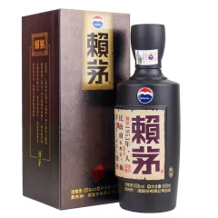 贵州茅台酒 股份有限公司出品 赖茅传承棕 53度酱香型白酒 500ml*1瓶 单瓶装