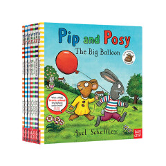 Pip and Posy波西和皮普8册 Axel Scheffler 儿童图画故事书漫画书