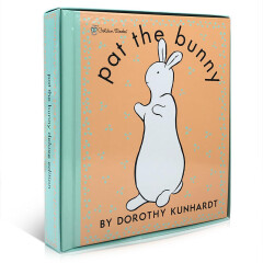 拍拍小兔子 Pat the Bunny 进口原版  创意书 触摸书