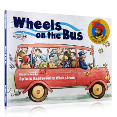 巴士上的轮子 Wheels on the Bus 进口原版  英文儿歌童谣