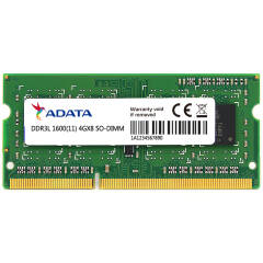 威刚(ADATA)万紫千红 DDR3L 1600 4G笔记本