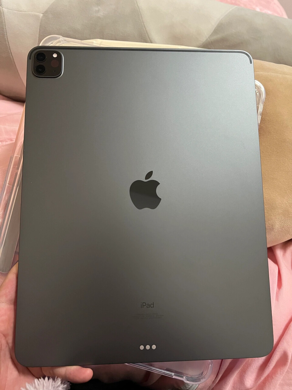 Apple iPad Pro 12.9英寸平板电脑 2021年款(128G WLAN版M1芯片Liquid视网膜XDR屏MHNF3CHA) 深空灰色,第3张