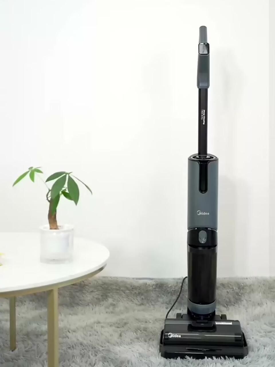 美的（Midea）洗地机X9pro 智能分区清洁无线家用洗地机吸拖一体3.0 手持吸尘器拖地机 LCD屏显自清洁(美的微波炉x3-233a),第2张