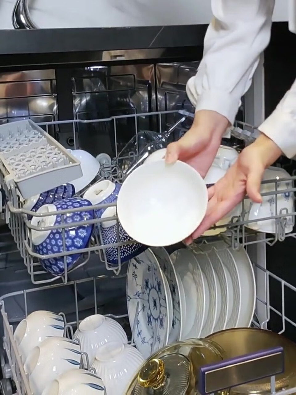 欧洲GRAM S70S洗碗机嵌入式家用变频一级水效14套大容量光触媒热风烘干智能高温银离子除菌独立式 14套银离子热风双重除菌,第3张