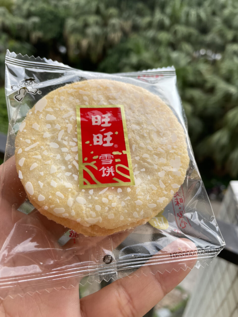 旺旺 雪饼 零食膨化食品饼干糕点 家庭装 400g,第3张