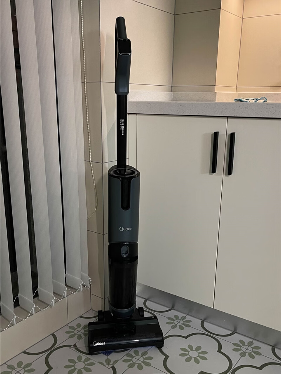 美的（Midea）洗地机X9pro 智能分区清洁无线家用洗地机吸拖一体3.0 手持吸尘器拖地机 LCD屏显自清洁(midea微波炉),第2张