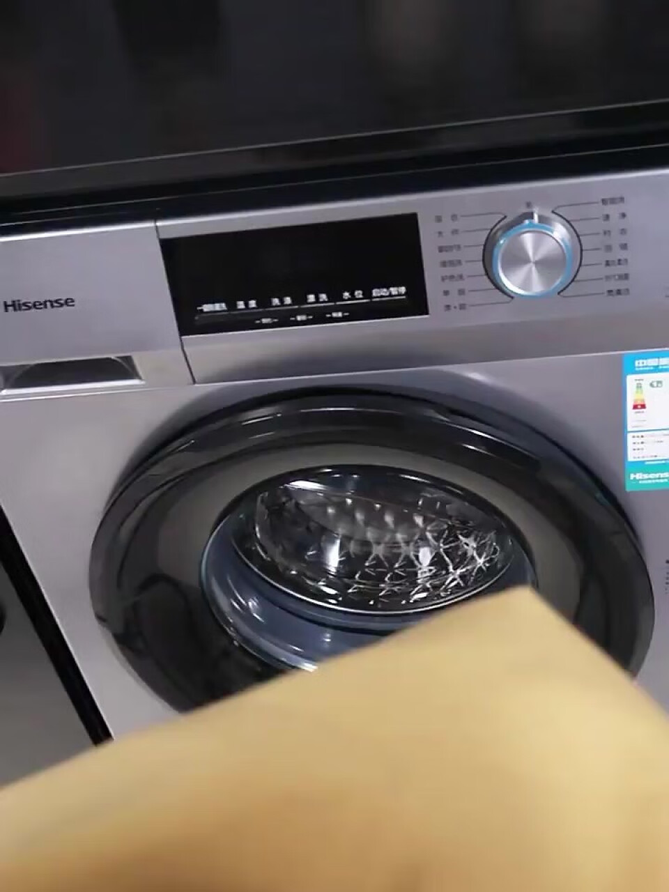 海信(Hisense) 10公斤滚筒洗衣机 全自动 超薄嵌入除菌除螨洗 WIS智能洗涤 家用大容量 以旧换新HG100DG12F,第2张