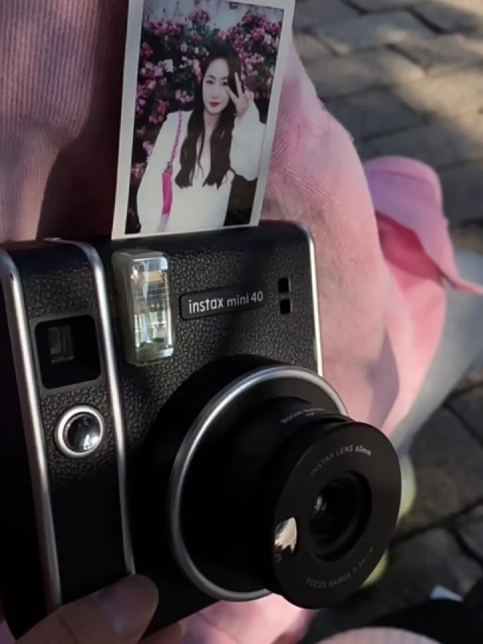 富士（FUJIFILM） 拍立得相机 Instax mini90一次成像复古相机 mini40 黑色,第2张