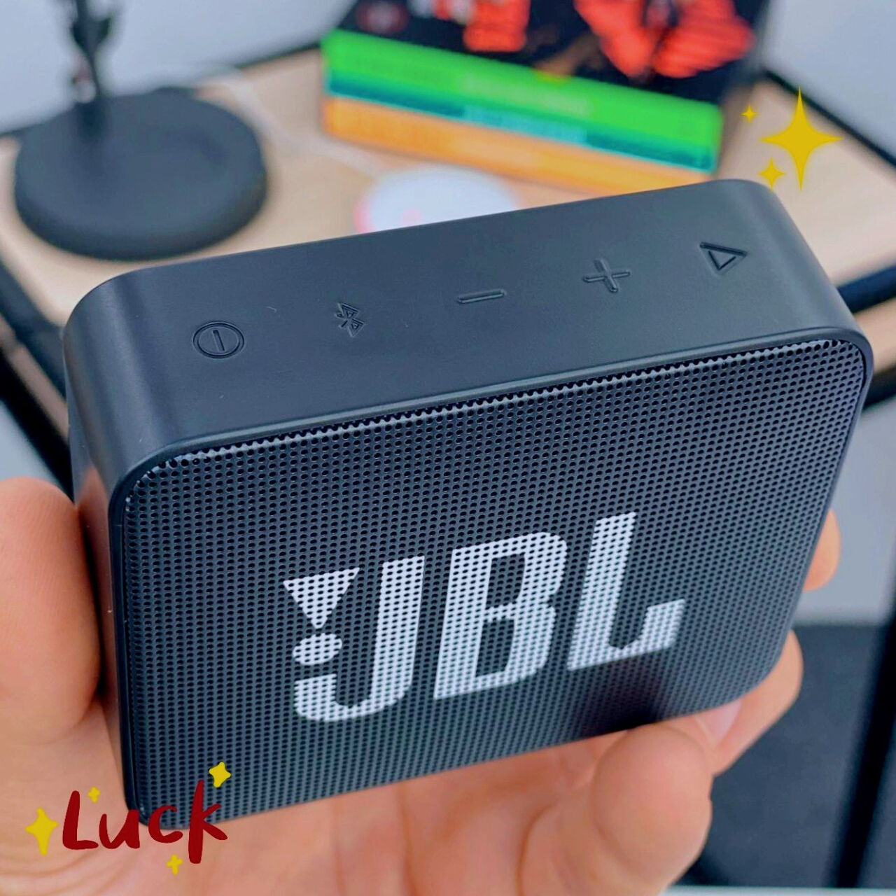 JBL GO3 音乐金砖三代 便携式蓝牙音箱 低音炮 户外音箱 迷你小音响 极速充电长续航 防水防尘设计 蓝拼粉色,第3张