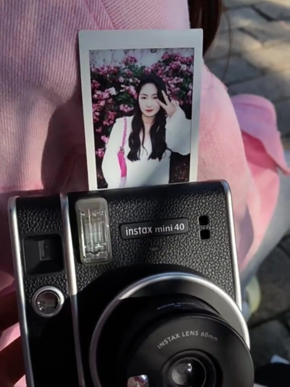 富士（FUJIFILM） 拍立得相机 Instax mini90一次成像复古相机 mini40 黑色,第3张