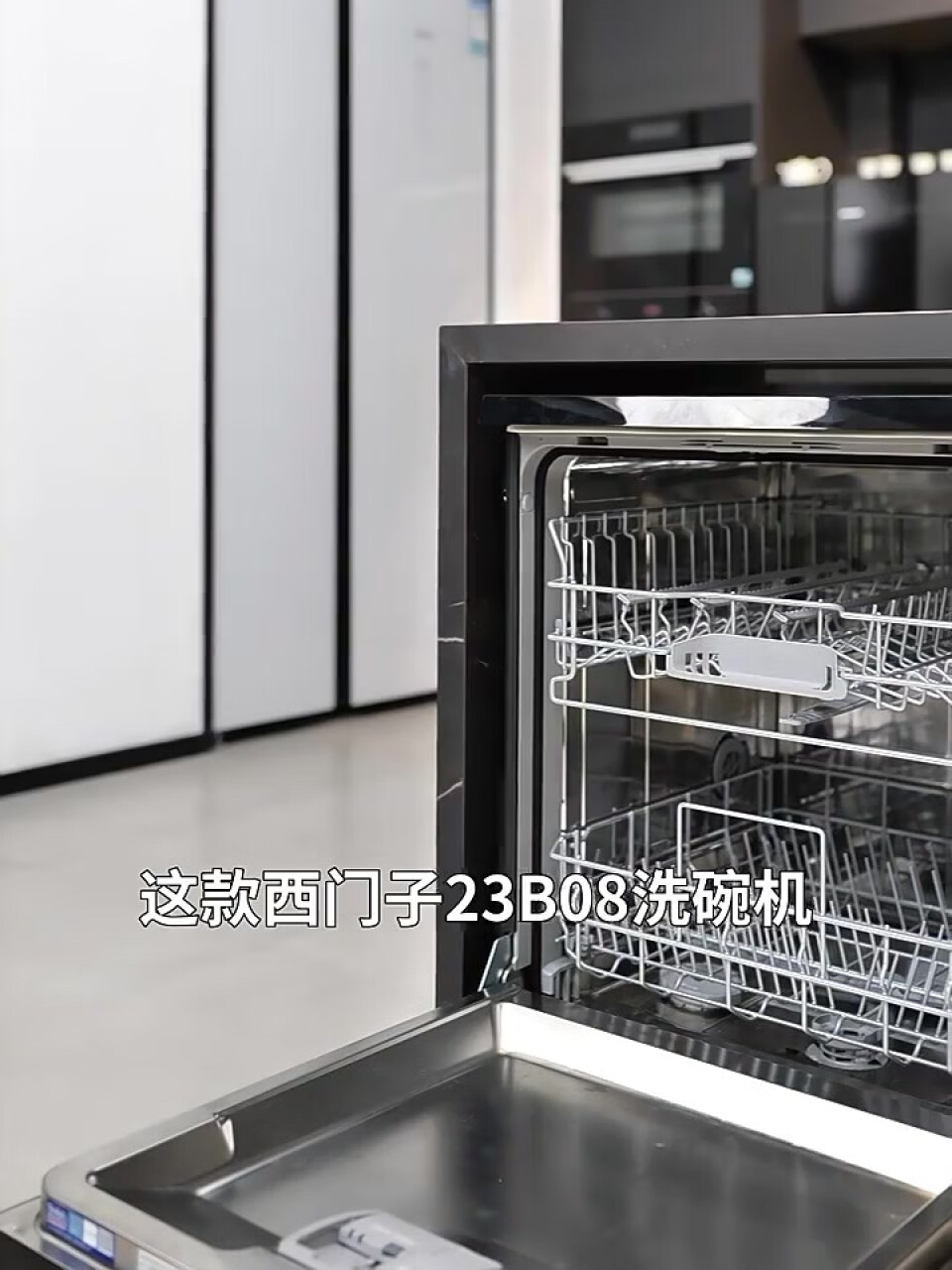 西门子(SIEMENS) SJ636X04JC(含黑色门板) 12套大容量家用洗碗机嵌入式 加强除菌六种程序 智能变频 (西门子冰箱24小时服务热线),第2张