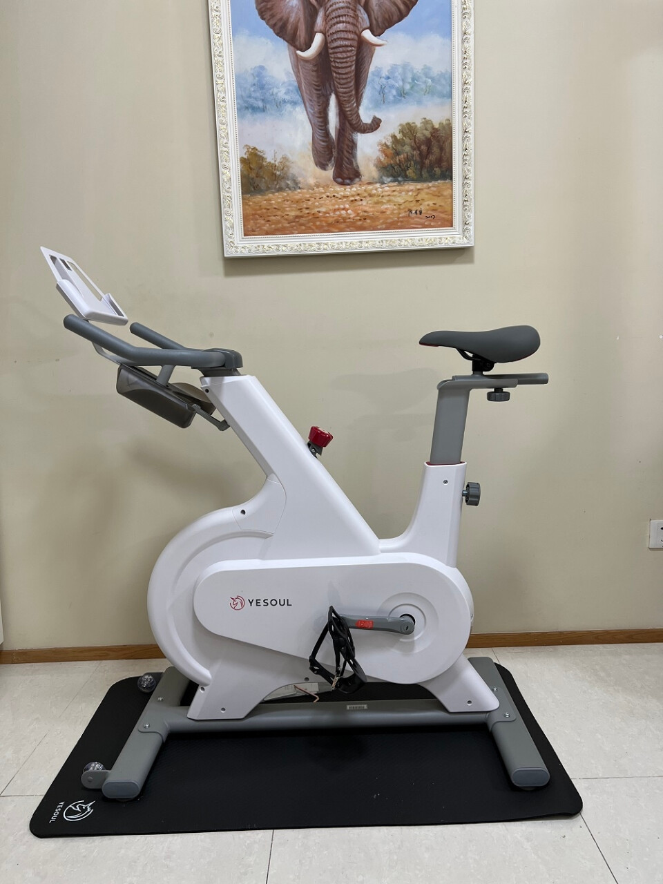 YESOUL野小兽动感单车支持HUAWEI HiLink磁控家用健身车运动健康室内脚踏车S1(yesoul野小兽筋膜枪),第4张
