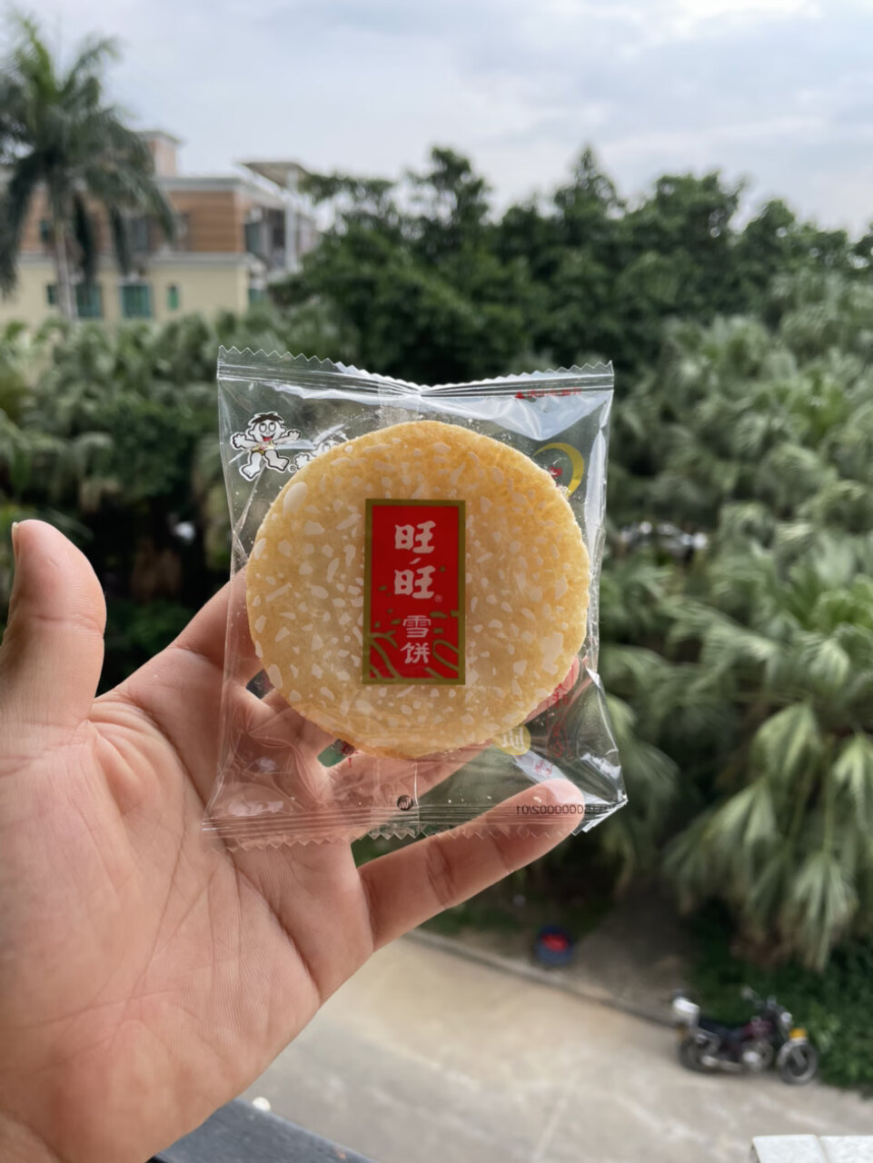 旺旺 雪饼 零食膨化食品饼干糕点 家庭装 400g,第2张