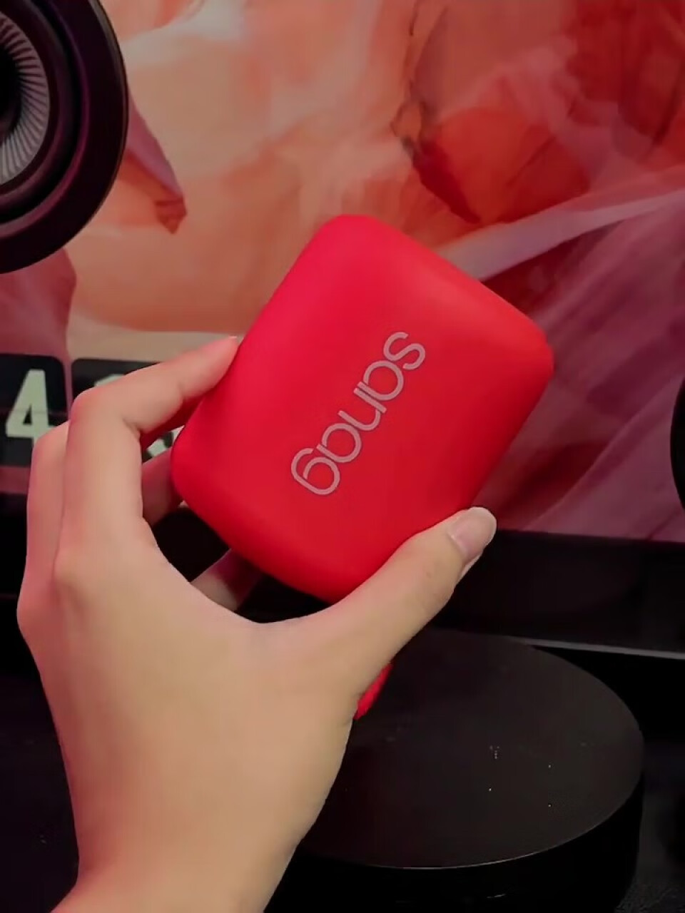 SANAG（英国） x6s无线蓝牙音箱 便携迷你蓝牙音响户外低音炮防尘防水 适用小米华为苹果手机 红色,第4张