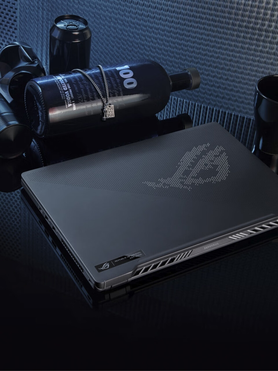 ROG幻14 2022 14英寸设计师轻薄高性能游戏笔记本电脑(R7-6800HS 16G 512G RX6700S 2.5K 120Hz)星空白,第3张